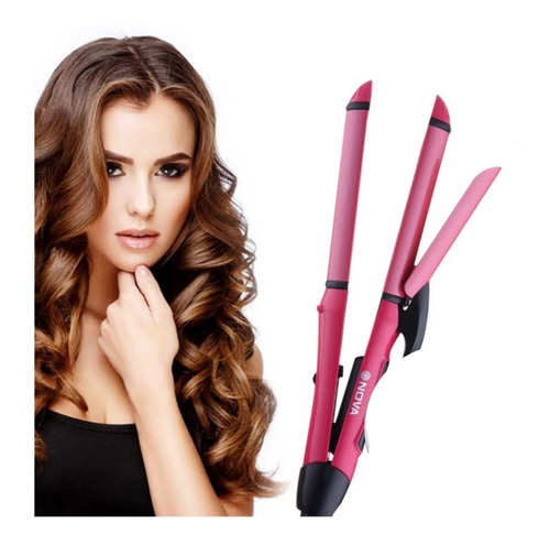 Plancha Cabello Ondulador Alisador 2 En 1 / Smart Business