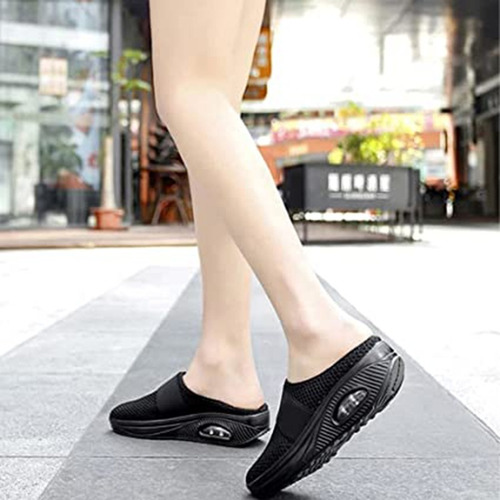 Zapatos Para Caminar Sin Cordones Para Mujer Con Cojín De Ai