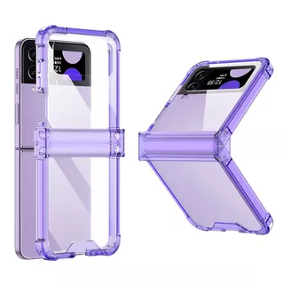 Para Samsung Flip Z4/z3 Estojo Transparente Para Telefone