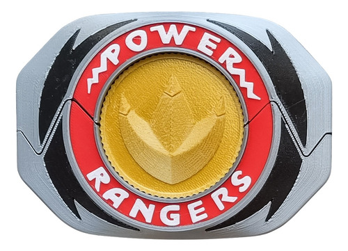 Power Rangers Morpher + 4 Monedas. Impresion 3d