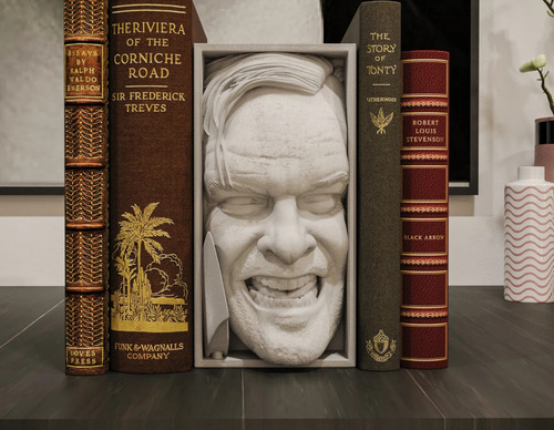 Book Nook - Sujeta Libros - Varios Modelos! 15cm Aprox El Resplandor - Jack Torrance
