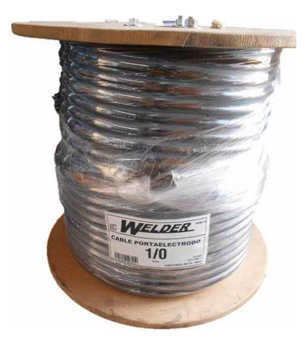 10 Metros De Cable Porta Electrodo Para Soldar 1/0 Welder