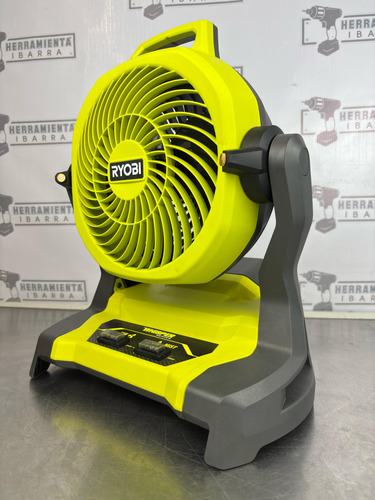 Ventilador Con Rociador Ryobi 18v Pcl851k 7-1/2in 1.5ah Set 19.05 Cm 60 Verde/gris Gris Plástico 3