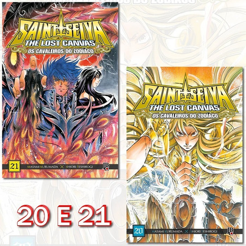 Cavaleiros Do Zodiaco Lost Canvas Especial 20 E 21 Mangá Jbc