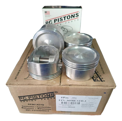 Kit Piston Anillo Std-0.20 Meriva Montana 1.8 Pc Piston