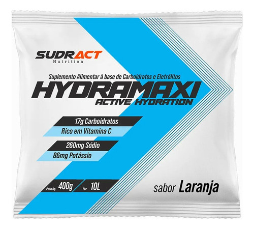 Isotônico Hydramaxi 400g - Sudract Sabor Laranja