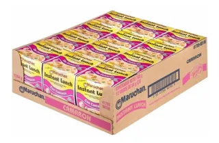 Sopa Maruchan Sabor A Camarón 12 Piezas De 64g C/u