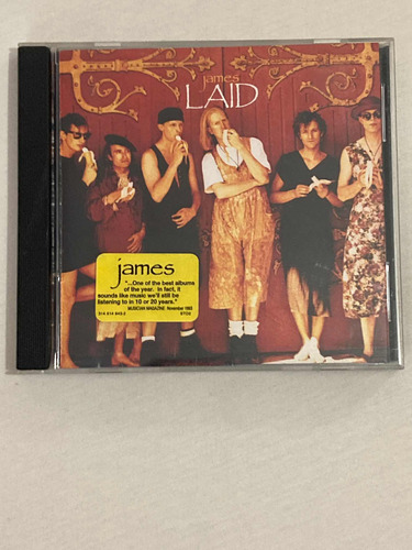 James / Laid Cd 1993 Usa Impecable