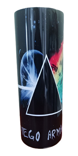 Termo Pink Floyd Perzonalizado 600 Ml + Taza Ceramica 325 Ml