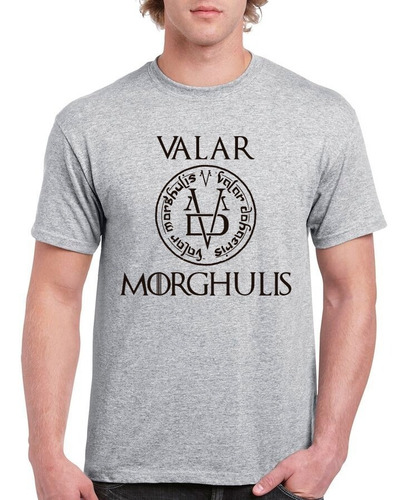Camiseta Valar Morghulis Juego De Tronos (game Of Thrones)
