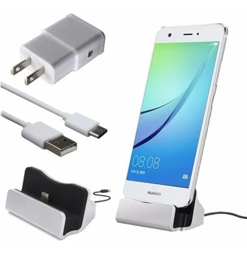 comprar 3 Carga Kit Cargador Tipo C Dock Usb-c Cable De Pared Para L