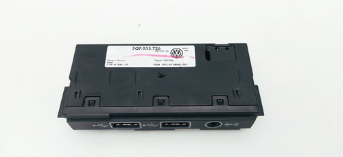 Imagem 3 de 6 de Entrada Usb Aux Volkswagen Tiguan 2019 2020 5qf035726
