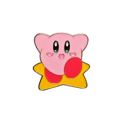Pin Metalico Diseño Kirby Estrella Anime Videojuego