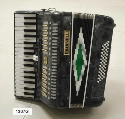 Acordeon Farinelli 34 Teclas 48 Bajos 5 Registros 1307g Full