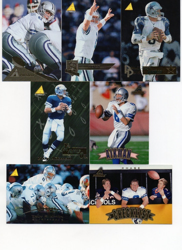 1994-1997 Pinnacle, Pacific & Leaf - Troy Aikman ( 13 ) Sets