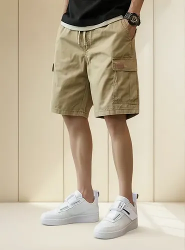 Bermuda Cargo Hombre Casual Varios Bolsillos Código Granded