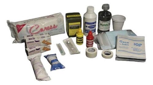 Kit Reposición Para Botiquines Primeros Auxilios - Mediano -