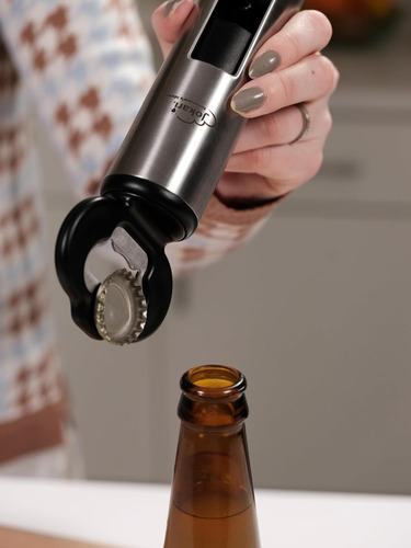Abrebotellas Versátil 3 En 1 Con Sacacorchos