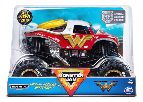 True Metal Wonder Woman Monster Jam [u] [u]