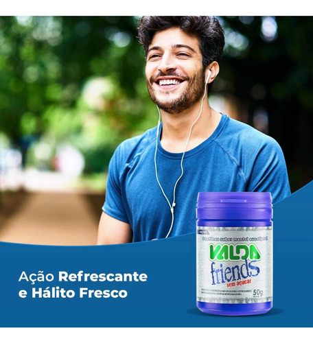 Pastilhas Sem Açúcar Valda 6x50g - Mentol Eucalipto