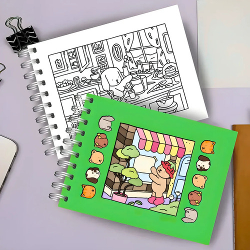 Y Libro For Colorear De Tapa Dura Del Día A La Noche