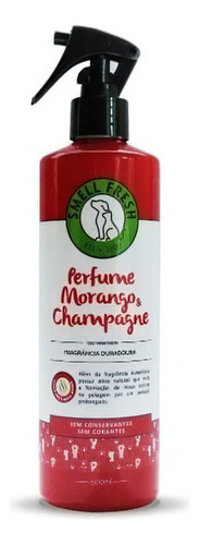 Colônia  Pet Smell Fresh Morango & Champanhe - 500ml