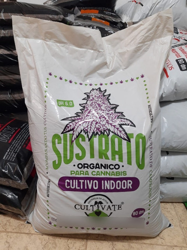 Imagen 5 de 10 de Sustrato Cultivate Indoor 25 Lts Organico Cultivo Interior