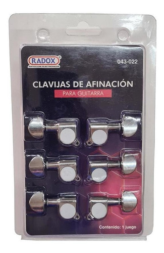 Maquinaria De Afinación Para Guitarra 043-022 Radox