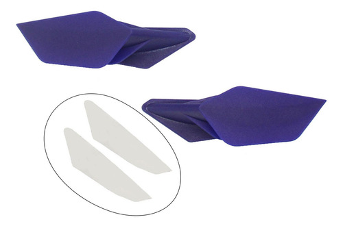 Kit De Ala De Scooter De Motocicleta Apto Para Honda Azul