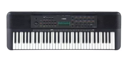 Teclado musical Yamaha PSR Series PSR-E373 61 teclas preto