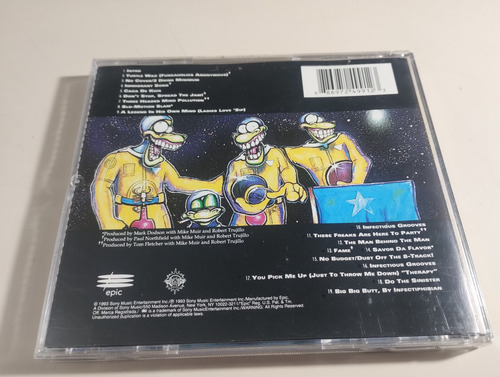 Infectious Grooves - Sarsippius Ark - Made In Usa 1993 Estándar (Usado)