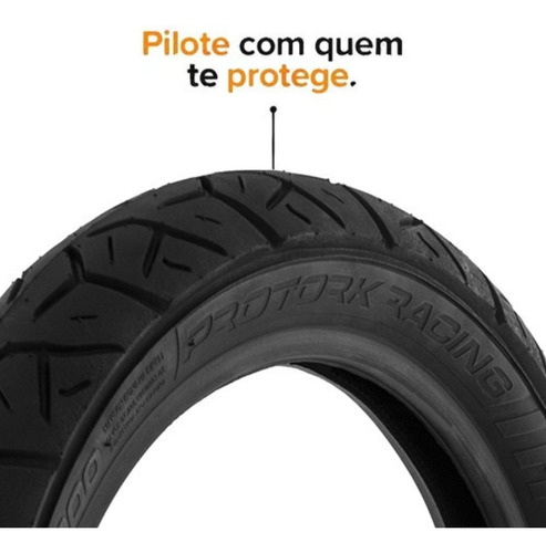 Par Pneu 2.50-17+ 80/100-14 Protork Para Biz110/125 E Pop100