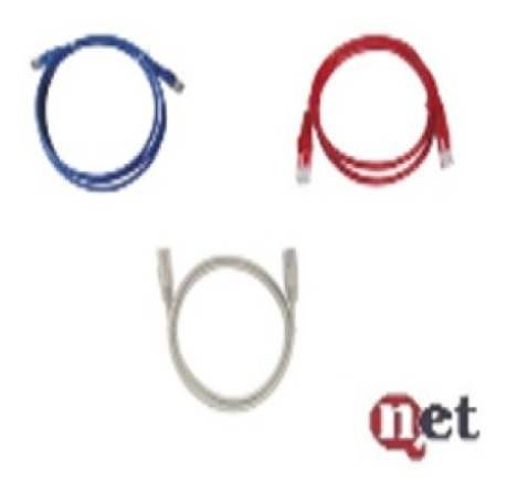 Patch Cord Cat 5e. 2 Mt Qnet