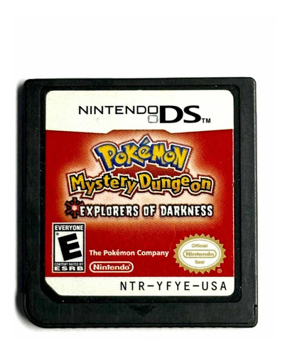 Pokémon Mystery Dungeon Explorers Of Darkness - Nintendo Ds