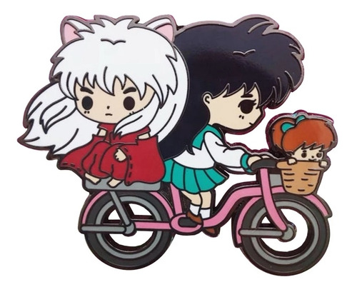 Pin Inuyasha Kagome Shippo Prendedor Anime