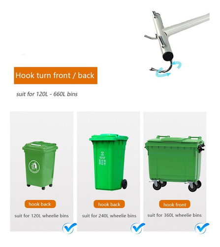 Herramienta Compactadora De Basura Manual Resistente Para