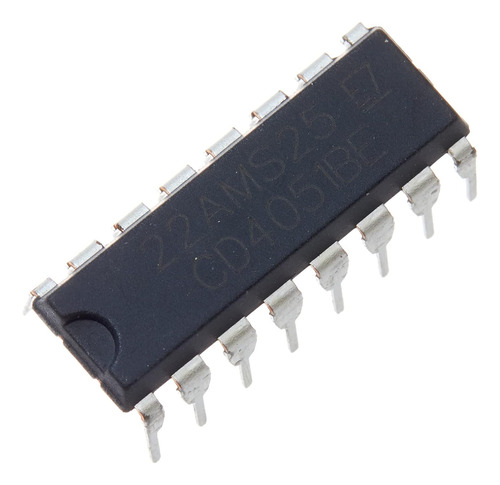 10 Uds Cd4051 4051 Cmos Multiplexores/demultiplexores Analóg