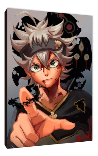 Cuadros Anime Black Clover L 29x41 (kclr (2))