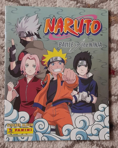 .- Album Naruto Battle Of The Ninja Panini Incompleto