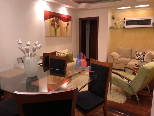 Imagem 3 de 14 de Apartamento Com 3 Dormitórios À Venda, 95 M² Por R$ 530.000 - Edifício Mestriner - Cariobinha - Americana/sp - Ap1098