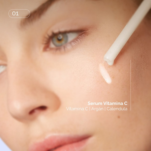 Set Antiedad Regina Serum Vitamina C & Hialuronico