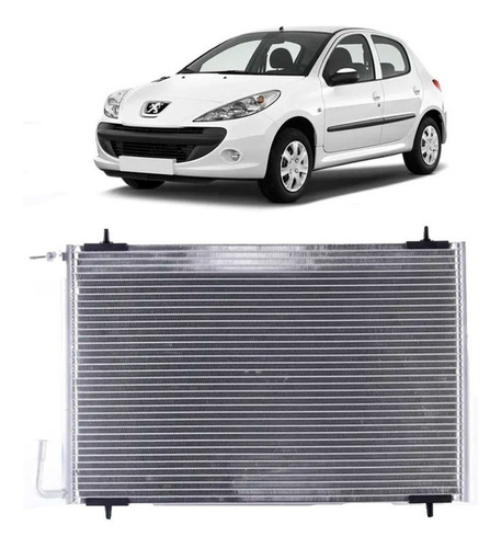 Condensador A/c Para Peugeot 206 Sw 2005 2008