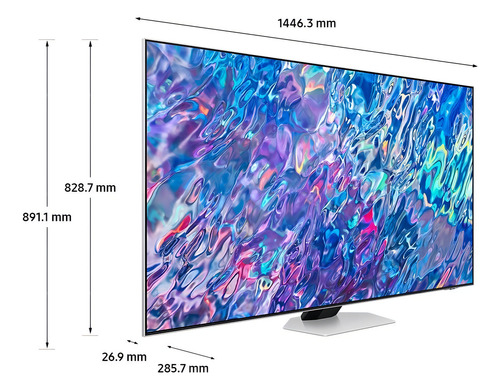 Smart TV de 65" Samsung Series 8 QN65QN85BAK con pantalla QLED 4K