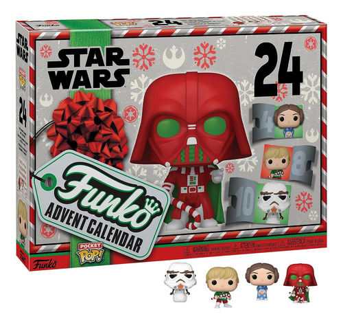 Funko Pop! Star Wars Calendario De Adviento 24 Mini Figuras