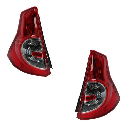 Juego Faros Opticas Renault Sandero 2008 2009 2010 2011