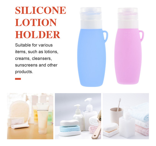 Botellas Vacías De Viaje Simples De 90 Ml, Botellas Dispensa