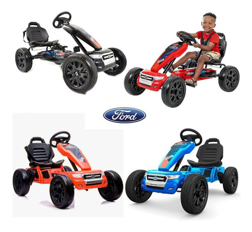 Chachicar Ford Ranger 2024 Llantas Caucho 4x4 Go Kart Acero