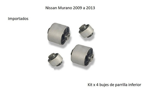 Buje Parrilla Nissan Murano 2009 2010 A 2013  X 4 Unidades