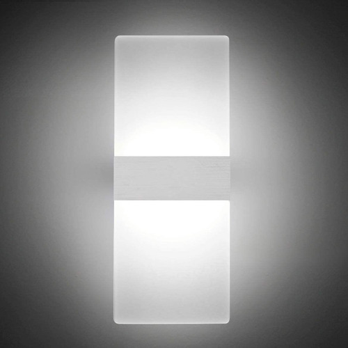 Aplique De Pared Moderno 12w Juego De 2 Lámpara De Par...