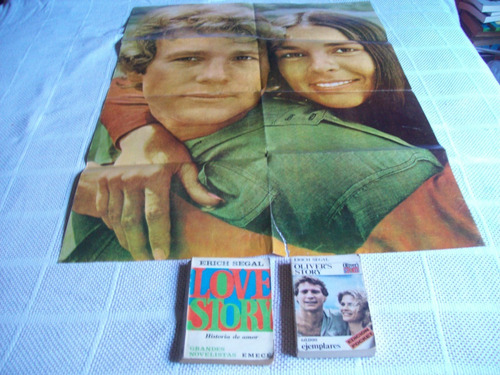 Poster Gigante + 2 Libros De Love Story